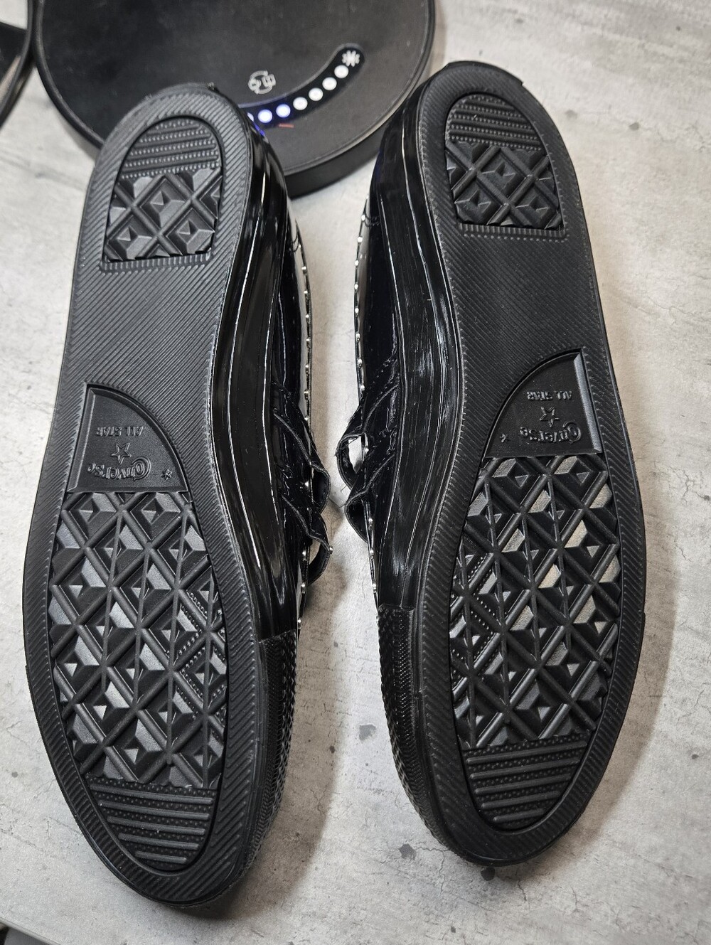 [NEW] Converse Chuck Taylor All Star Dainty Mary Jane Studded Patent Shoes - Picture 6 of 10
